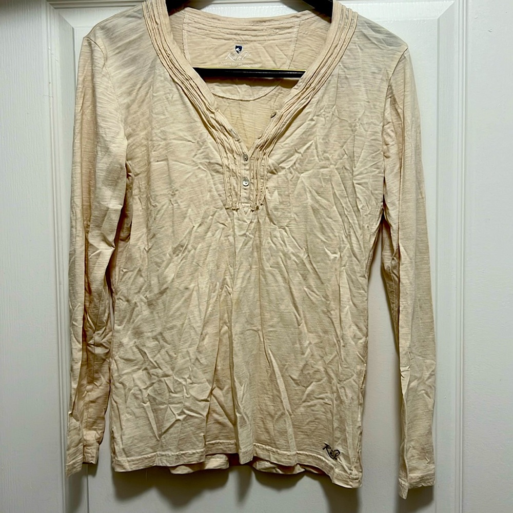 🥾🏕️🥾🏕️ KUHL ORGANIC COTTON TOP SIZE LARGE NWOT 🥾🏕️🥾🏕️